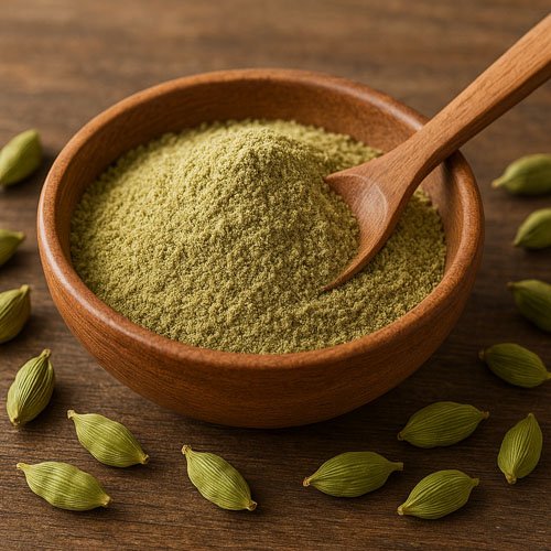 Fresh Green Elaichi Cardamom Powder